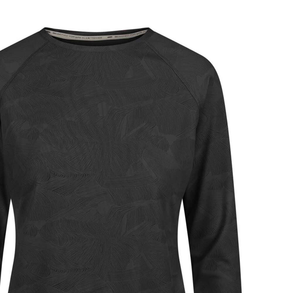 Trespass Womens/Ladies Anneliese Long-Sleeved Top / Green Smoke - Picture 3 of 4